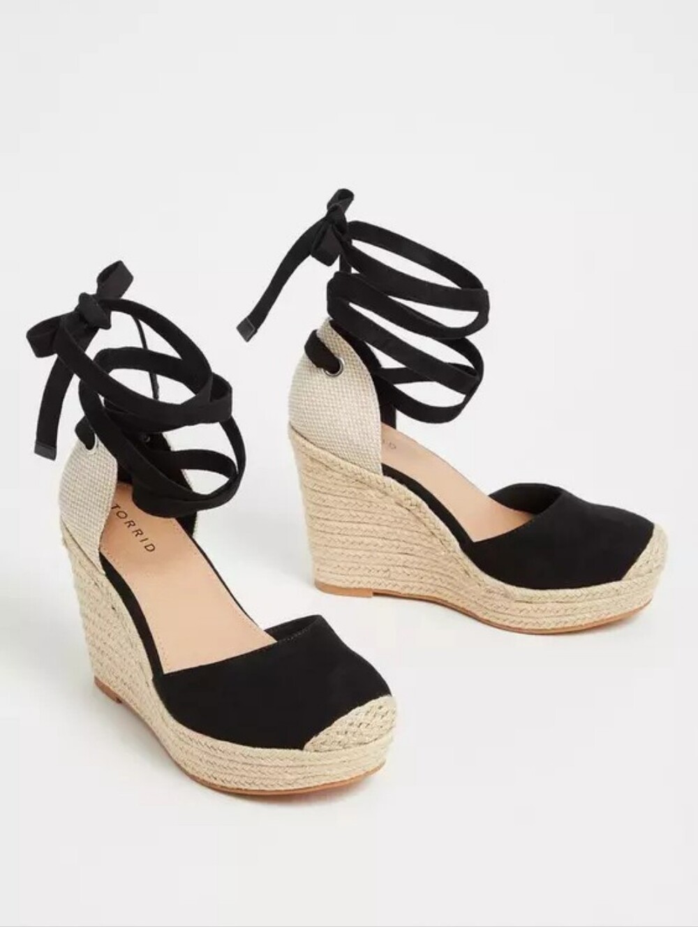 Torrid Espadrille Wedge Size 12